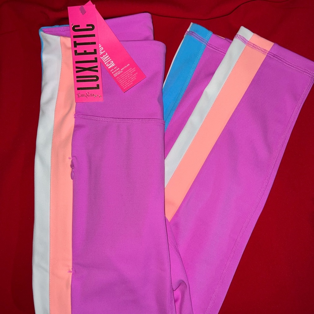 Lily Pulitzer High Rise Midi Leggings (S) NWT